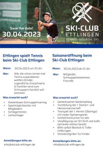 Mehr über den Artikel erfahren Saisoneröffnung am 30.04.2023