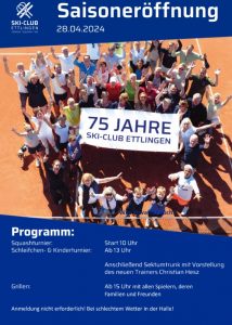 Mehr über den Artikel erfahren Saisoneröffnung am 28.04.2024